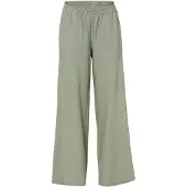 Bonprix Palazzohose aus Leinen und Viskose, Loose Fit Passform, mit Smock-Bund