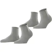 Esprit "Basic Pure" 2 Paar, unifarbenes Basic-Design, Rollbündchen