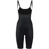 Bonprix Shaping-Body , Damen, Gr. 44, N-Gr, schwarz, Obermaterial: 80% Polyamid, 20% Elasthan, unifarben, Bodys Shaping-Body, aus Polyamid und Elasthan, doppellagiger Eingriff im Schritt