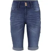 Bonprix Bermudas aus Baumwolle mit Elasthan, schmale Passform