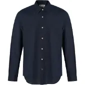 Salsa Jeans Cotton Linnen Regular Fit Langarmhemd