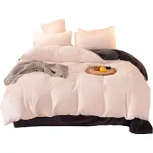 Mormark Bettwäsche Set 200x230cm, Matratzenbezug 230x250cm, Kissenbezug 48x74cm