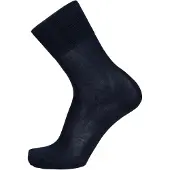 Falke Firenze Herren Socken, 43-44, Blau, Uni, Baumwolle