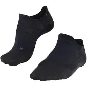 Falke GO5 Invisible Damen Golf Füßlinge, 37-38, Schwarz
