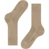 Falke Tiago Herren Socken, 41-42, Beige, Uni, Baumwolle