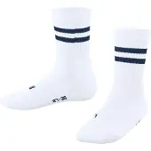 Falke Dynamic Kinder Socken, 39-42, Weiß, Streifen, Baumwolle