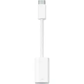 Apple MUQX3ZM/A, USB Typ-C, Lightning, Stecker, Buchse, Weiß, Gerade
