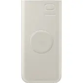 Samsung Powerbank "Induktive Powerbank 10.000 mAh 25 Watt", beige, 7,4 V 5.000mAh, Akkumulatoren, induktives Laden, PD, Super Fast Charging, Powerbank