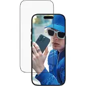 PanzerGlass Ultra-Wide Fit Antibakterieller Displayschutz mit Applikator für das Apple iPhone 17 Pro