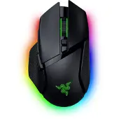 Razer Basilisk V3 Pro 35K, Rechts, Optisch, RF Wireless + Bluetooth + USB Type-A, 35000 DPI, Schwarz