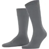 Falke Sensitive New York Herren Socken, 39-42, Grau, Uni