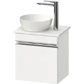 Duravit Konsolen-Waschtischunterschrank wandhängend Sivida 40x44x32,5cm, Tür, Gr. chr, li, we. Matt