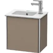 Duravit Waschtischunterschrank XSquare 41x28,9x40cm, wandhängend, Tür rechts, Leinen