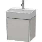 Duravit Waschtischunterschrank XSquare 43,4x34x39,7cm, wd, Tür re, betongr ma
