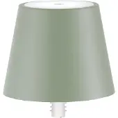 Zafferano Poldina Pro Stopper LED-Akkuleuchte-Salbeigrün-mit LED (2200K/2700K/3000K)