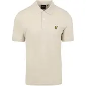 Lyle & Scott Polo Plain Grey Taupe - XL