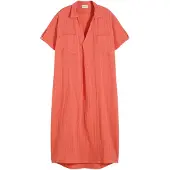 Bonprix Tunikakleid Oversize-Passform, Kaftan-Schnitt, Kimonoärmel, aus Baumwolle