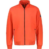 Lerros Blouson "Blouson leicht gefüttert in GROSSEN GRÖSSEN", Herren, Gr. 3XL, orange (vivid rot), 100% Polyester, Jacken Blouson, Herren Blouson in Übergröße, Wasser- und windabweisend, Atmungsaktiv
