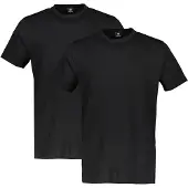 Lerros "Rundhals Doppelpack T-Shirt in Premium Baumwollqualität"