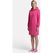 Salzhaut Midikleid "Knielanges Kleid (Midi) AFFLUERN", Damen, Gr. S, EURO, pink (fuchsia), Obermaterial: 95% Baumwolle CO (CMIA). 5% Elasthan EL., Kleider Midikleid