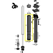 Crankbrothers Highline 1.0 Body 2-Keyway Körper, 30.9mm, 160mm