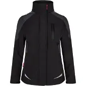 Engel Galaxy Damen-Softshell-Jacke 8815-229 Gr. L Anthrazitgrau/Schwarz
