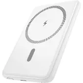 Hoco Powerbank kompatibel mit MagSafe 5000 mAh QC PD 2A 20W ultra-dünn J140A weiß