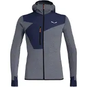 Salewa Puez 2 Dry'ton M Long Sleeve Hood Full Zip Tee navy blazer melange (3961) 56/3X