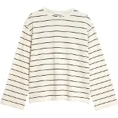 Armedangels - Women's Marynaa Fine Stripe - Longsleeve Gr L weiß