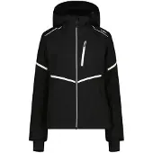 CMP Woman Ski Jacket FIX Hood nero (U901) 42
