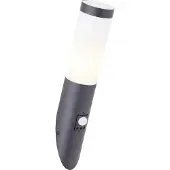 Brilliant LED Außen-Wandleuchte Dody mit Bewegungsmelder E27 20 W