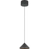 TRIO Moderne Pendelleuchte Laguna Ø 18cm schwarz