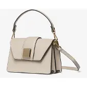 Marc Ellis Schultertasche von , aus 100% Rindsleder, Beige/Nude, elegant und vielseitig