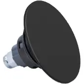 Bette BetteMono Ablaufdeckel emailliert, Ø 73mm, Y104-056, Farbe: Schwarz