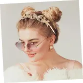 Markenlos 10 Stk Stirnband Mädchen Schmuck Perlendekor Hochzeitsschmuck Hochzeit Haarband Hochzeitskopfschmuck Für Die Braut Haarband Perlen Strass Metall Klassisch Damen Kopftaste