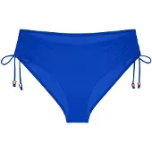Triumph Bikini-Hose "Summer Twist Midi 01", Damen, Gr. 44, N-Gr, blau (racing blau), Microfaser, Obermaterial: 77% Polyamid, 23% Elasthan, Badehosen Bikini-Hose, Eleganz und Komfort