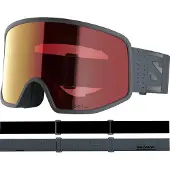 Salomon Skibrille Sentry Pro Sigma Photochromic Unisex Ebony / Poppy Red