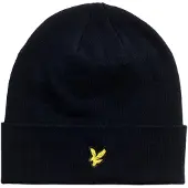 Lyle & Scott Beanie Wool Blend Navy