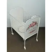Meander Poppenbedje Metall 66x44x86cm