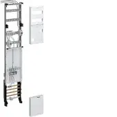 Hager ZH5PZ10PNT Komplettfeld, universZ, 1350x250mm, 3-P., 1ZP, 10 mm2, mit Trennfkt.