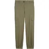 Bonprix Cargohose aus Baumwolle mit Elasthan, lockere Passform, mit Bequembund