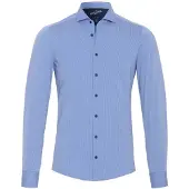Pure Functional Shirt Streifen Navy - 44