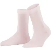 Falke Cotton Touch Damen Socken, 35-38, Rosa, Uni, Baumwolle