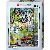 Heye Puzzle Danger Kids, 1000 Teile, 1000 Stück(e), Kunst