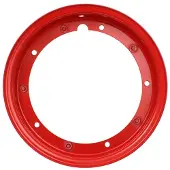 Rms Classic Piaggio Vespa 50cc/et3/px/pk 610120m Felgenring Rot Rot One Size