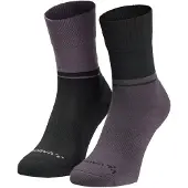 Vaude - All Year Wool Socks - Radsocken Gr 39-41 grau/schwarz