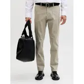 Jack & Jones "JJIMARCO mit Badge und hohem Tragekomfort" unifarben, modisch, slim fit, Baumwollmischung
