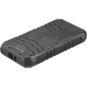 Sandberg 420-91, 10000 mAh, Kabelloses Aufladen, Schwarz