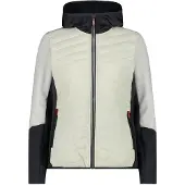 CMP Damen Jacke Jacket Hybrid FIX Hood Beige 34