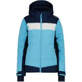 CMP Woman Ski Jacket Zip Hood topazio (L222) 46